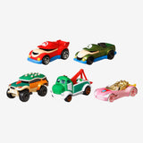 Hot Wheels Super Mario Character Cars 5-Pack