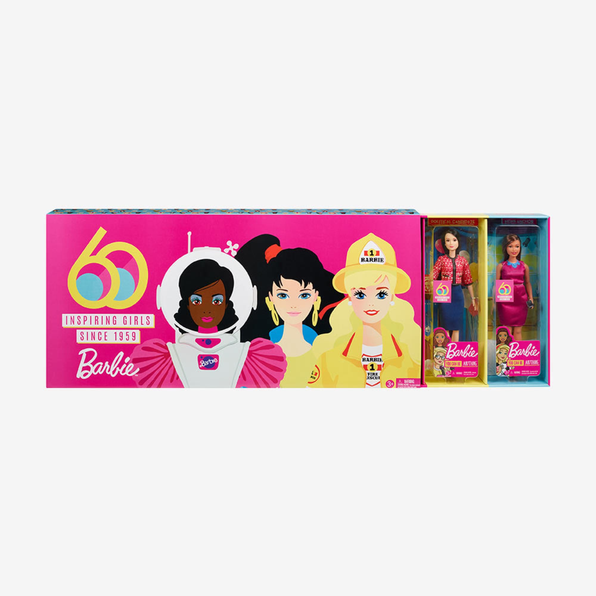 Barbie 60th Anniversary Careers Dolls Limited Edition Bundle