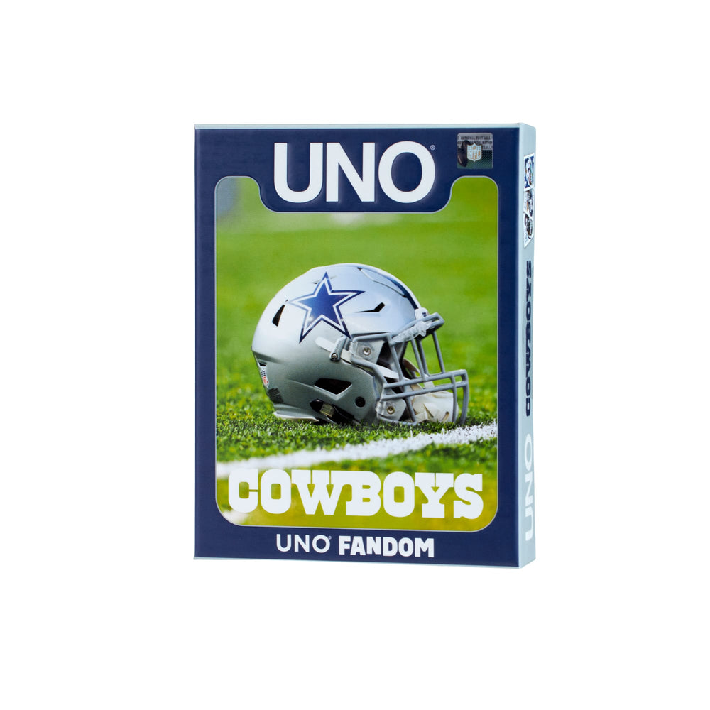 UNO Fandom NFL Dallas Cowboys Game Deck