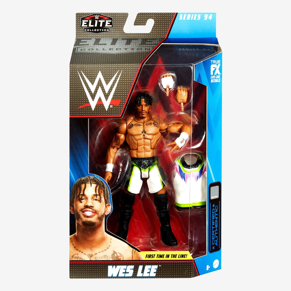 Mattel WWE Wes Lee Elite Collection Action Figure, 6-inch Posable Collectible Gift For WWE Fans Ages 8 Years Old Up - Nombre De Estilo #94 Wes Lee | Guatemala