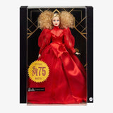 Barbie Collector Mattel 75th Anniversary Doll (12-in Blonde) in Red Gown