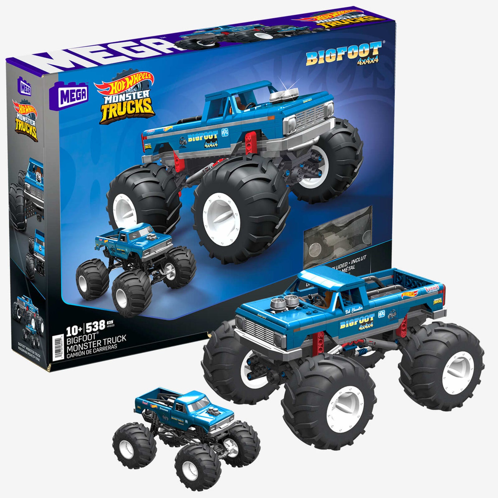 MEGA Hot Wheels Bigfoot Truck