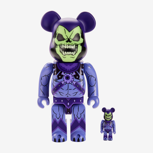 Masters of the Universe Skeletor BE@RBRICK 100% & 400% | Mattel