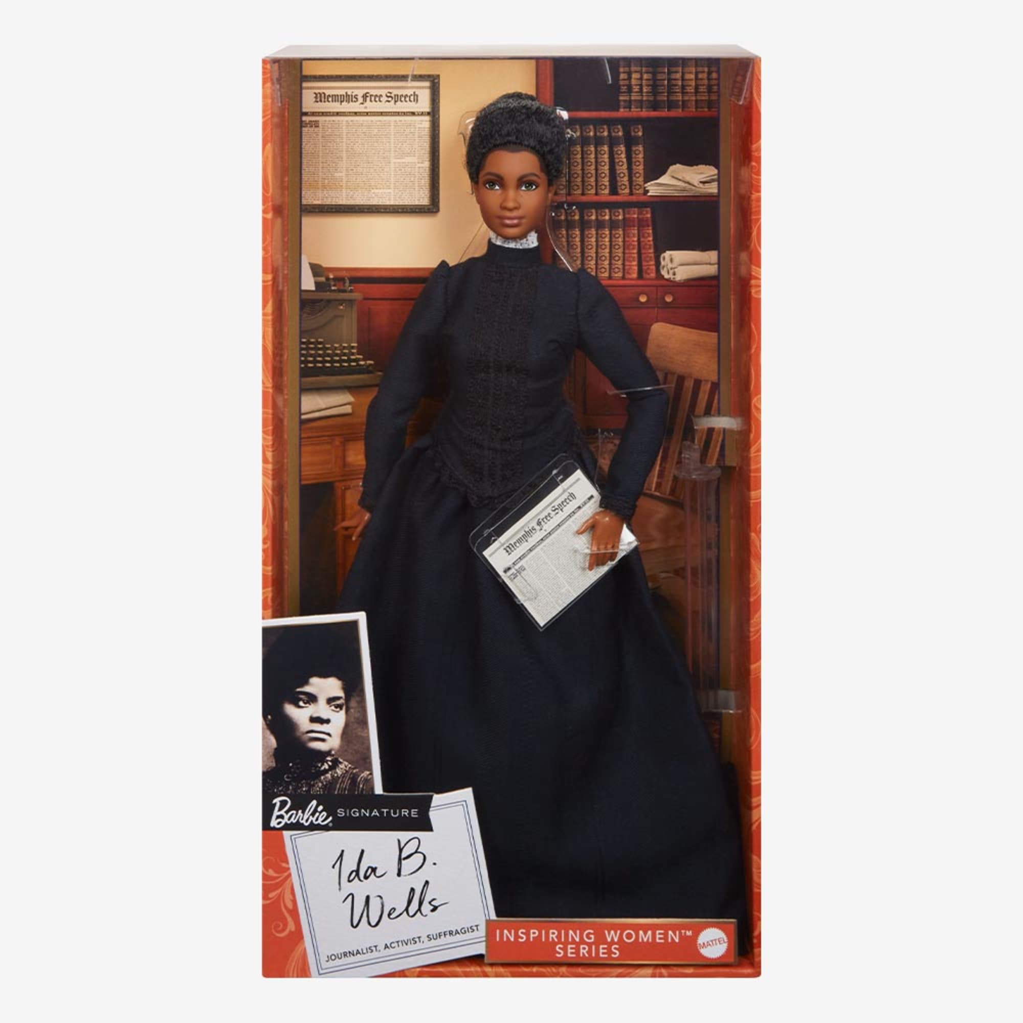 Ida B. Wells Barbie Inspiring Women Doll