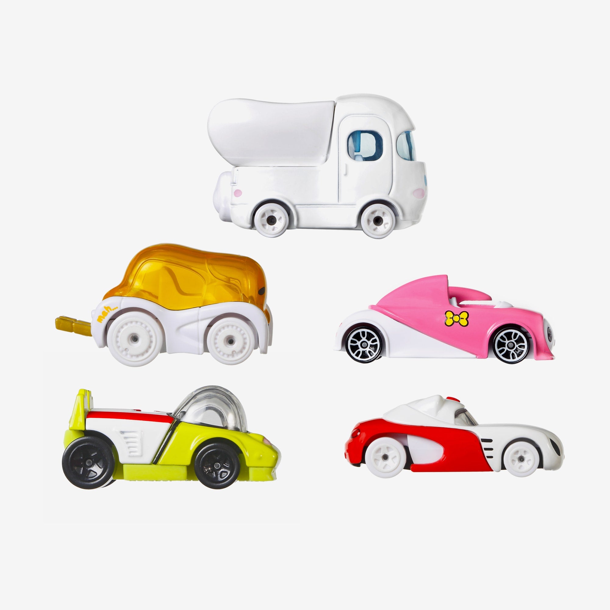 Hot Wheels Hello Kitty Character Cars Sanrio Complete Set Of 5 Inc.  Cinnamoroll
