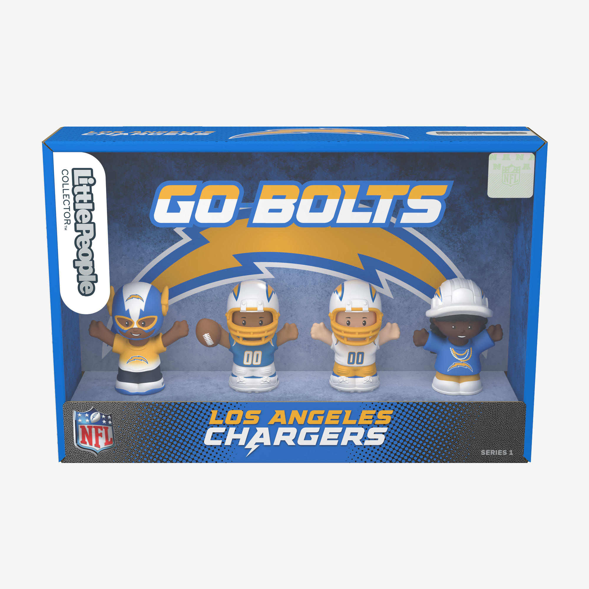 Little People Collector x NFL Los Angeles Chargers Set