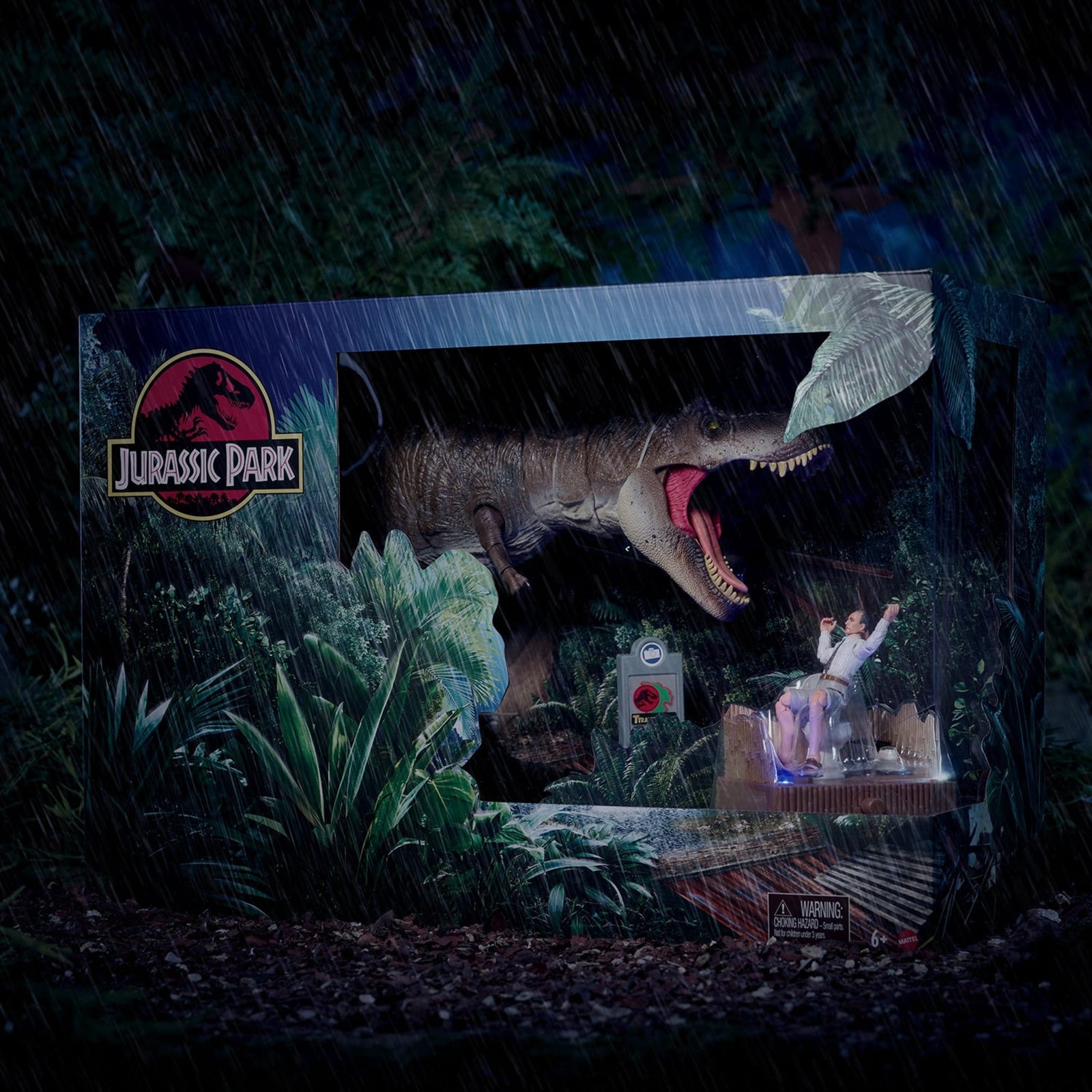 Jurassic World Hammond Collection Outhouse Chaos Set