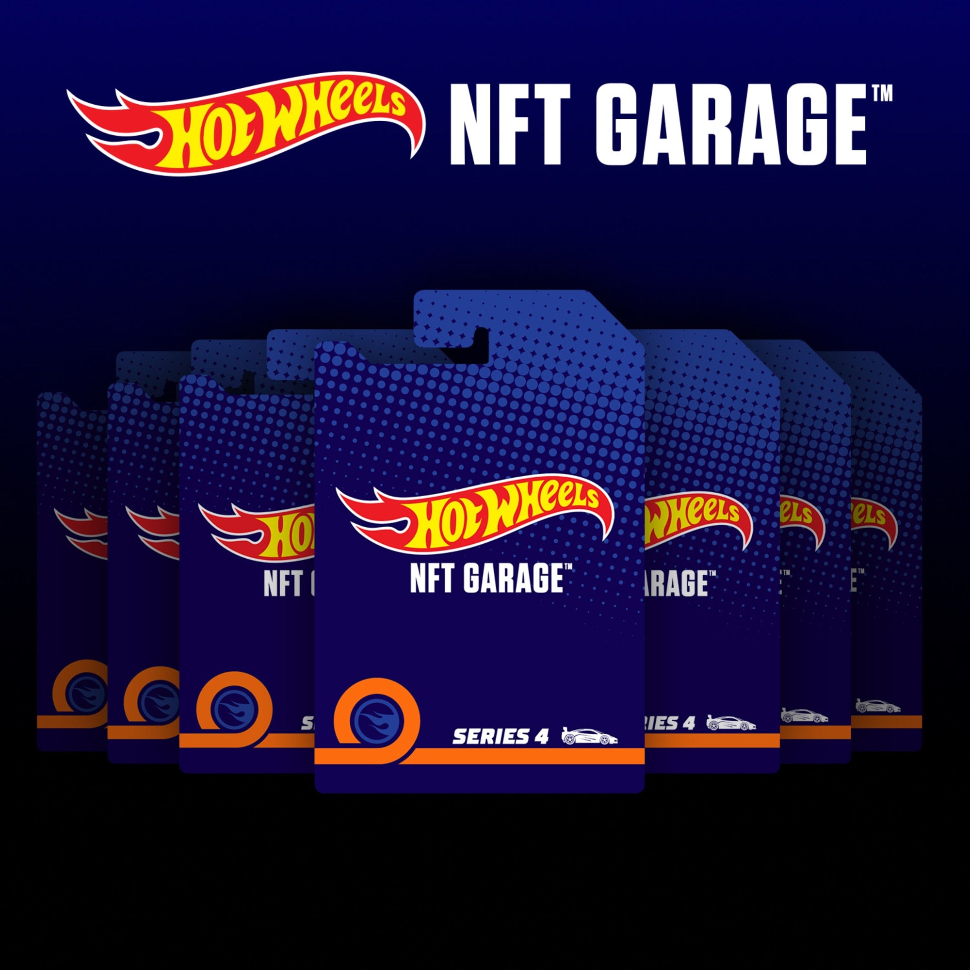 Hot Wheels NFT Garage Series 4: Pack of 7 NFTs